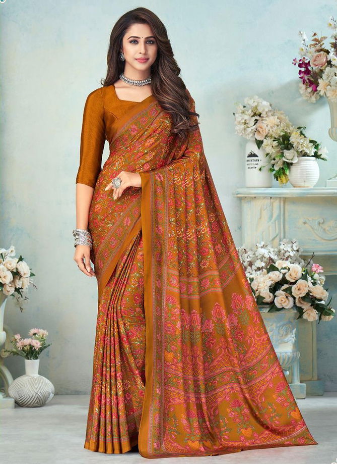 RUCHI VIVANTA SILK 12th EDITION Fancy Designer Regular Wear Printed Saree Collection